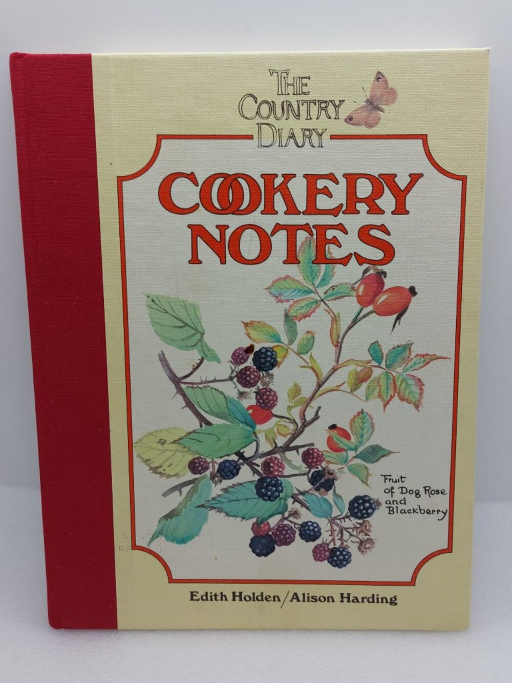 Vintage 1984 The Country Diary Cookery Recipe Notes Book by Edith Holden